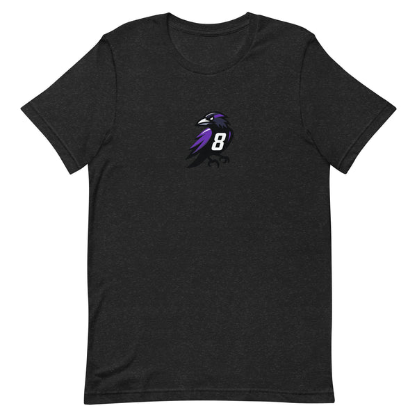 Black Heather T-Shirt | Men's Ravens Shirt | Birdlandsports 