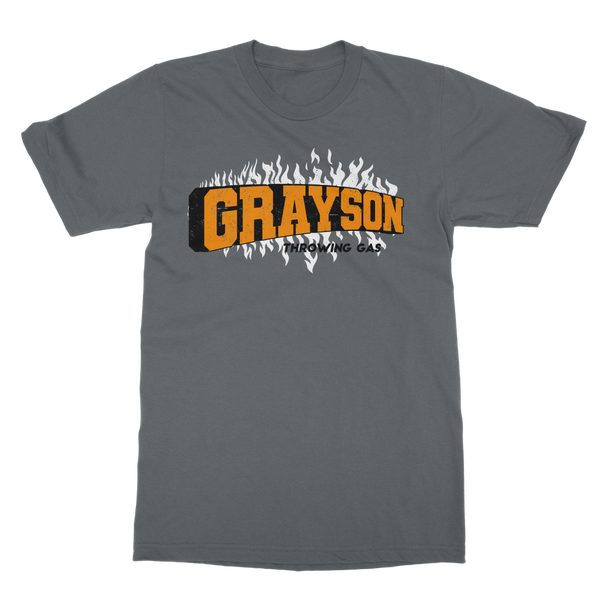Grayson Throwing Gas Classic Adult T-Shirt