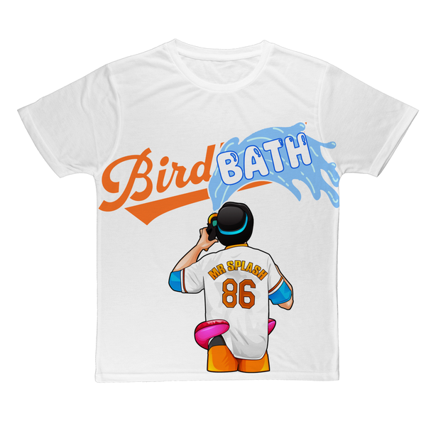 Bird Bath Classic Sublimation Adult T-Shirt
