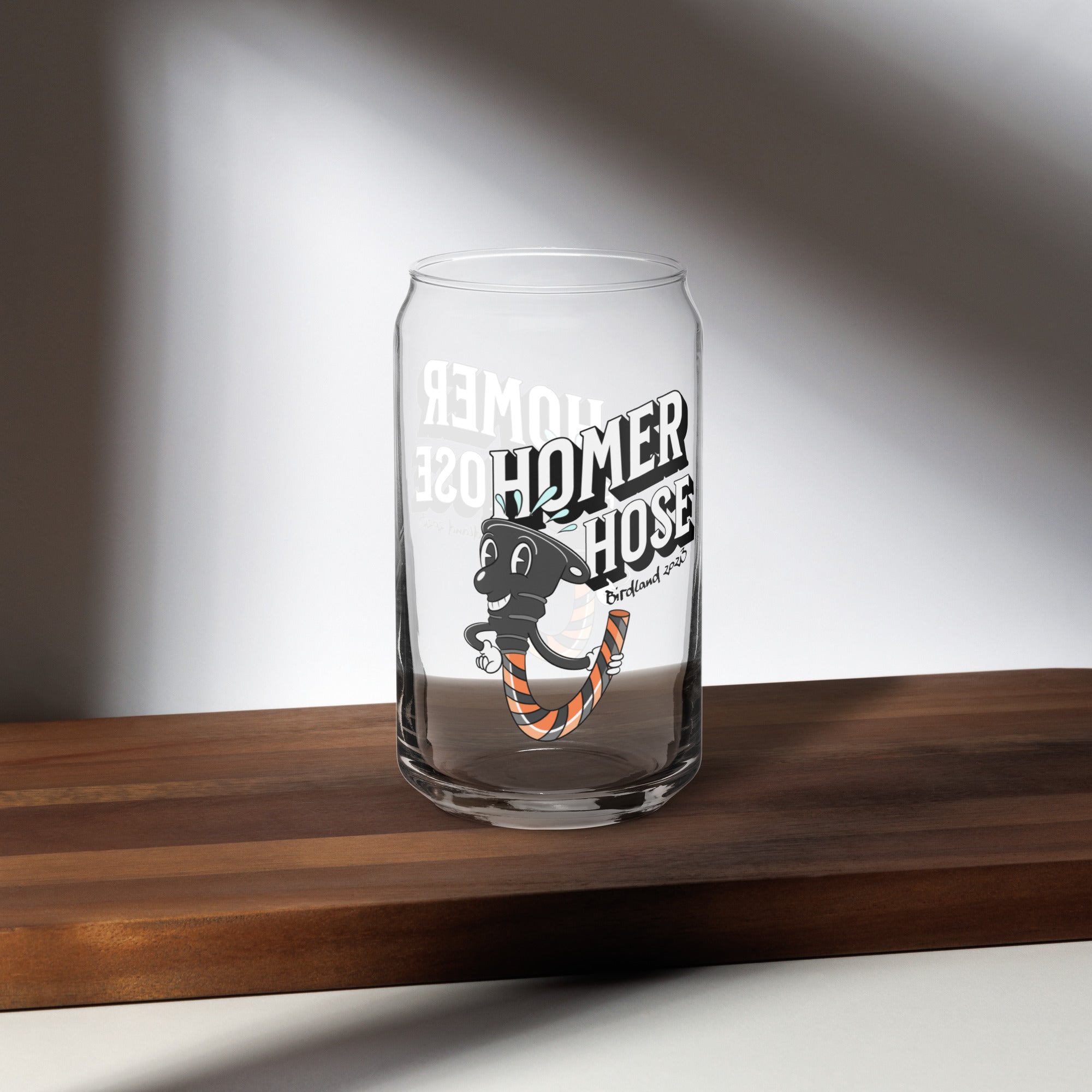 Homer Hose Can-shaped glass
