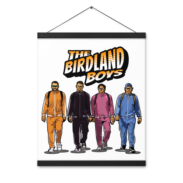 Wooden Poster Hanger | Magnetic Poster Hanger | Birdlandsports