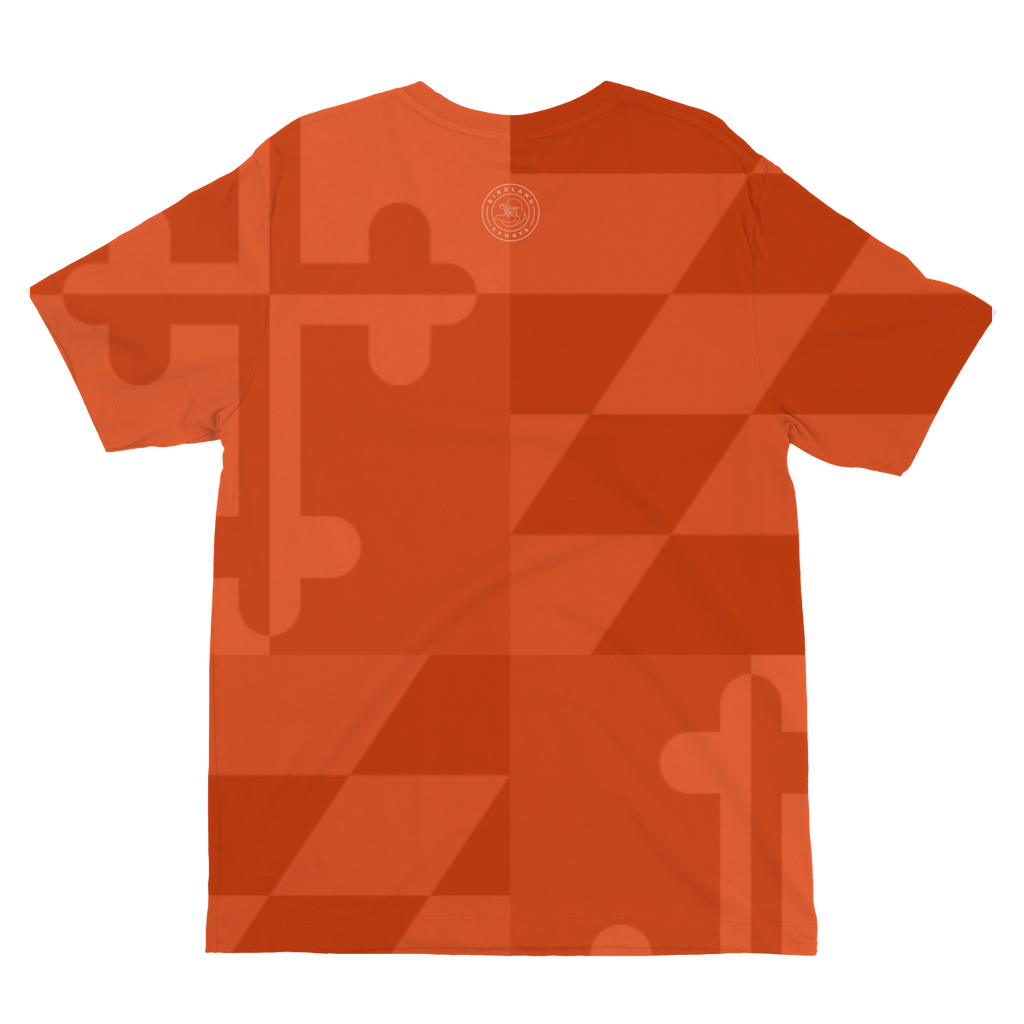 Birdland Orange Flag Sublimation Kids T-Shirt