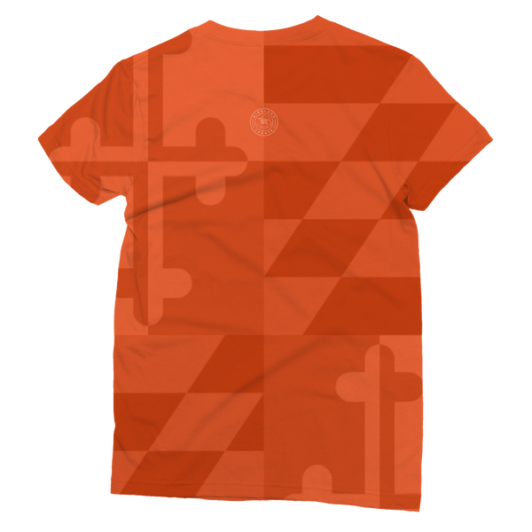 Birdland Orange Flag Classic Sublimation Women's T-Shirt