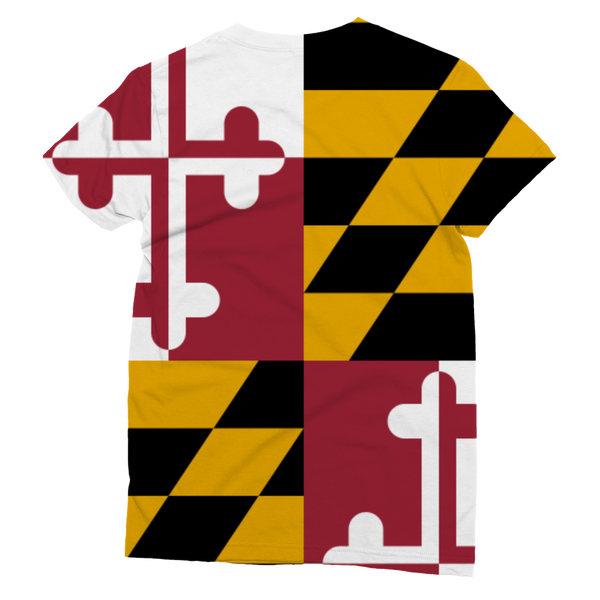 Maryland Flag Classic Sublimation Women's T-Shirt