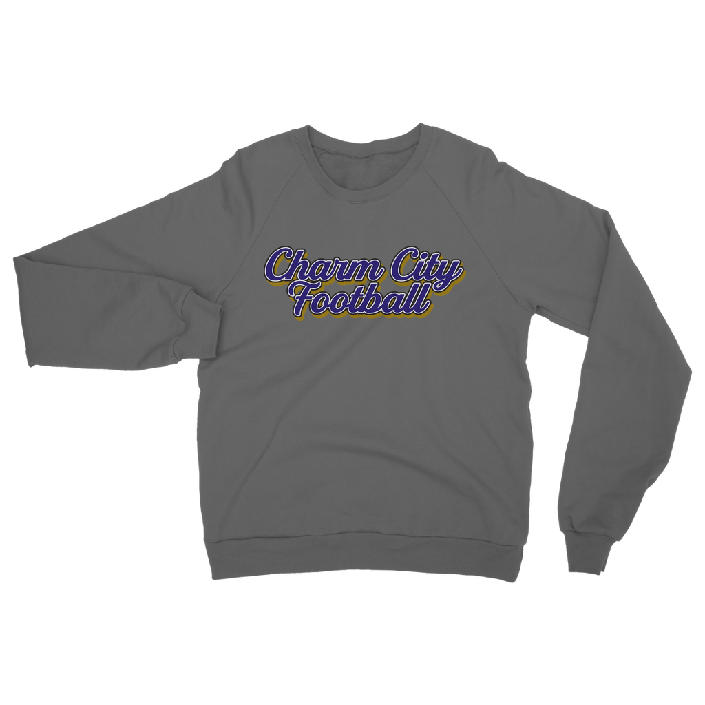 Charm City Football Classic Adult Sweatshirt